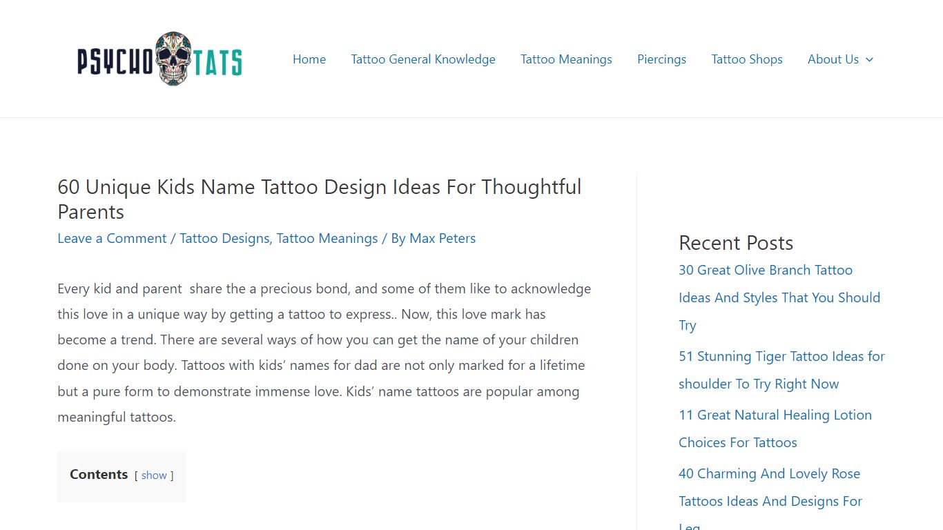 60 Unique Kids Name Tattoo Design Ideas For Thoughtful Parents